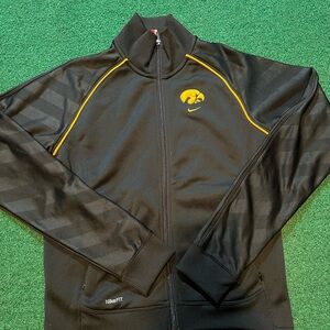 Nike Iowa Hawkeyes Zipup jacket size M (8-10)